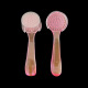 (A1-301) round head with cover brush (pink)