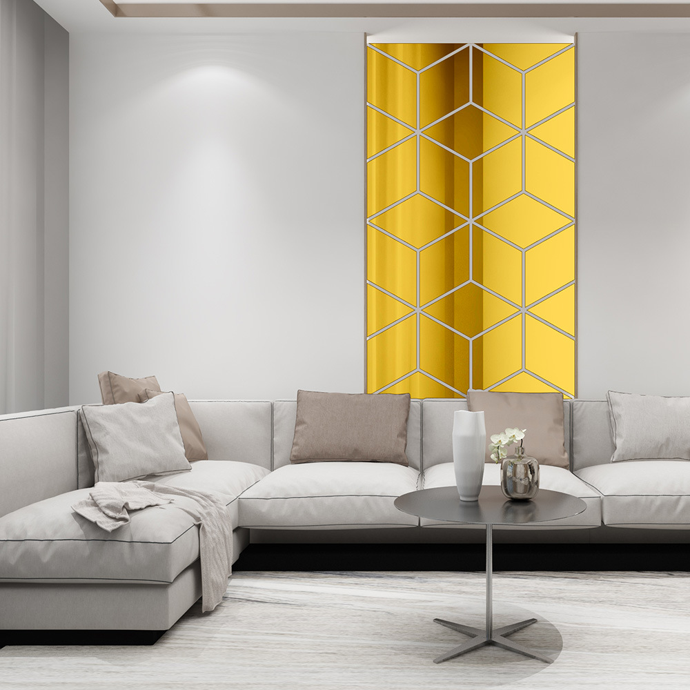 Mirror wall stickers new cube mosaic background wall mirror wall stickers cross-border hot sale