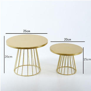 Dessert Table Ornaments Cold Meal Tea Break Table Tray Display Rack Iron Bird Cage Afternoon Tea Snack Rack Cake Rack
