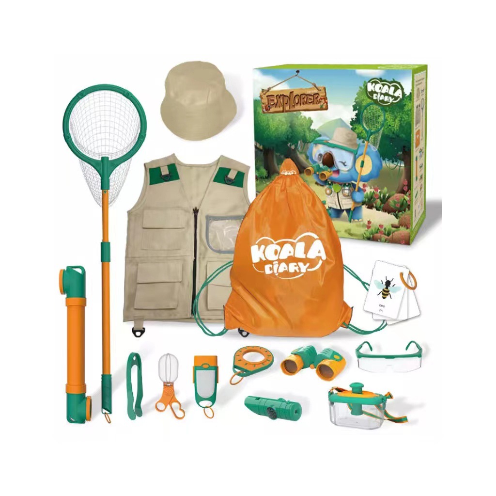 Children's Educational Outdoor Adventure Toys Wild Insect Observation Box Role Play Camping Tools