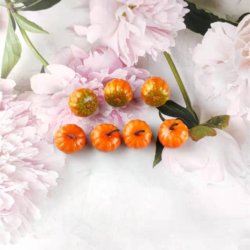 In stock simulation mini fruit and vegetable model photography props simulation foam pumpkin mini fruit