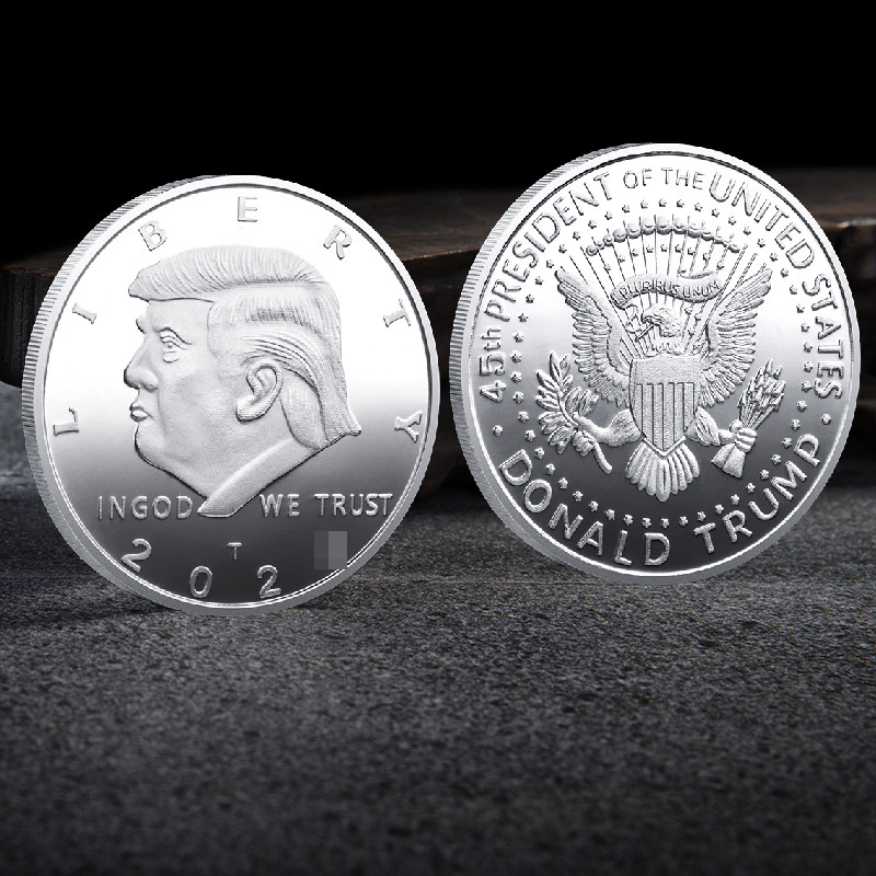 Cross-border supplier 2024 year commemorative coins foreign trade commemorative coins making all kinds of precious metal commemorative coins commemorative medallion