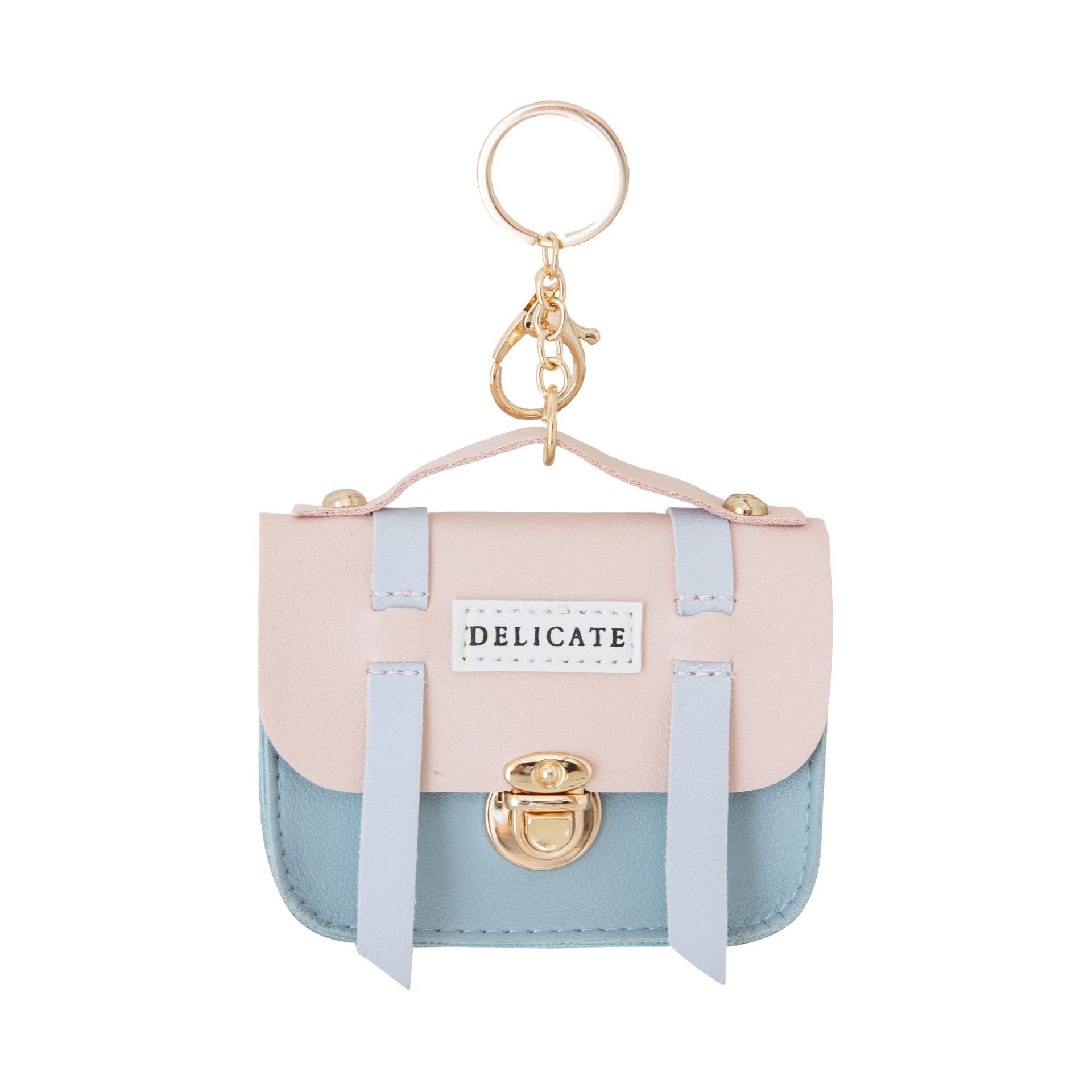 Coin purse wholesale cute female creative mini bag cover lock coin bag keychain pendant small wallet