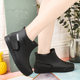 Cross-border new waterproof shoes female students rain boots low short tube fashion plastic shoes non-slip warm fleece-lined cotton overshoes