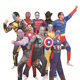 cosplay Iron Man Hero Man-Man Clothing Spider Black Bat Man Thor God Captain America Adult Muscle Clothing Male