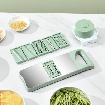 Multifunctional shredder vegetable cutter household potato shredder grater kitchen shredder wipes slicer slicer