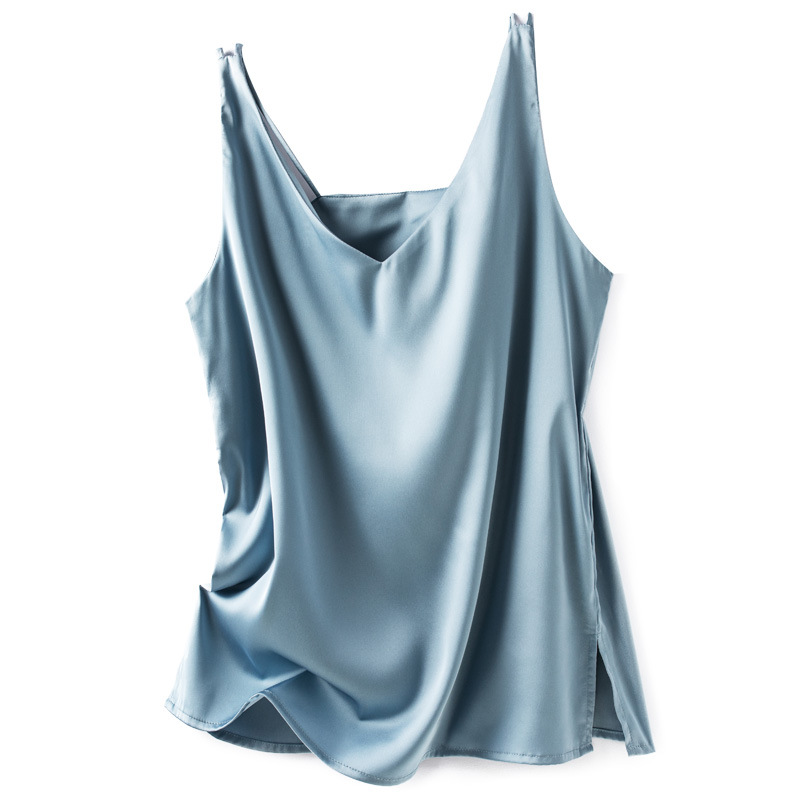 2025 Summer New plus size Women's Clothing White Base Outer Wear Inner Women's Top Camisole Women's Summer