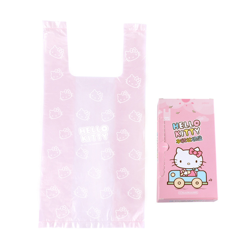 Yijie Thickened Car Garbage Bag Color Home Vest Disposable Desktop Plastic Bag K-9382/9406