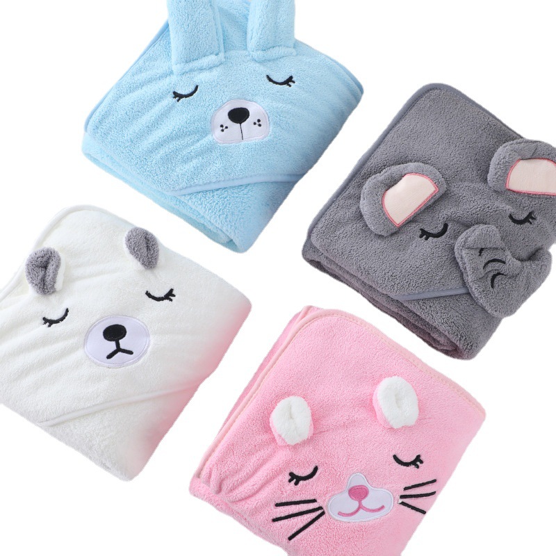 Factory wholesale newborn baby air conditioning quilt wrap towel single swaddling bath towel baby hugging quilt wrap blanket