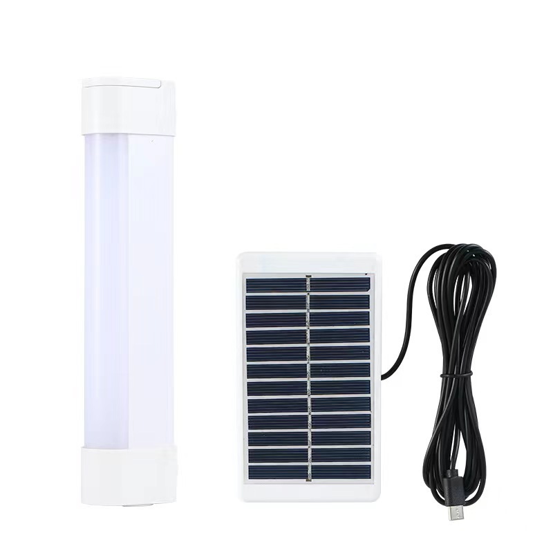 国境を越えた新型led太陽エネルギー蛍光灯管夜市露店灯磁気吸引移動緊急usb灯管|undefined