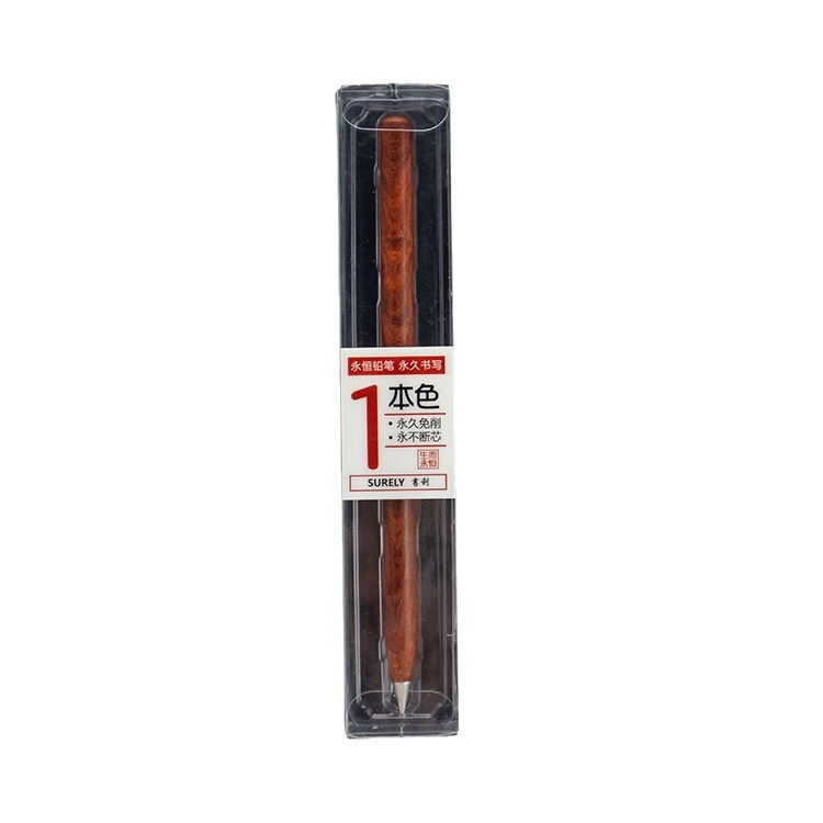 Non-Old pen, permanent pen, old and undead pen, wooden metal gift pen, endless pencil manufacturer in stock