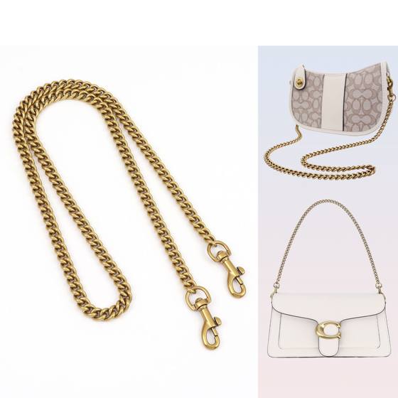 Coach Pearl Chain Accessories for tabby Mahjong Bag swinger Crossbody Underarm Shoulder Strap Bag Chain