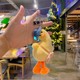 Plush Tilt Backpack Duck-Yellow