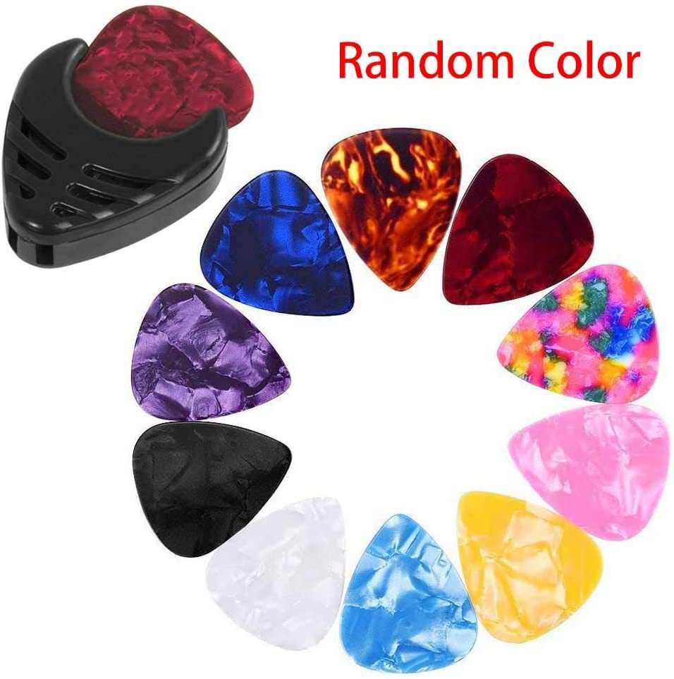 Guitar Accessories Set Amazon Universal Gift Pack Guitar Variable Clip Finger Set Guitar Strings Fixed String Cone Picker Box