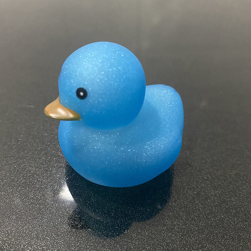 果物の凍る色の閃粉のアヒルの金のネギの粉の8号のアヒルのミルクティーのアヒルの子供の入浴する水遊びのゴムはおもちゃをつまんで叫びます。|undefined