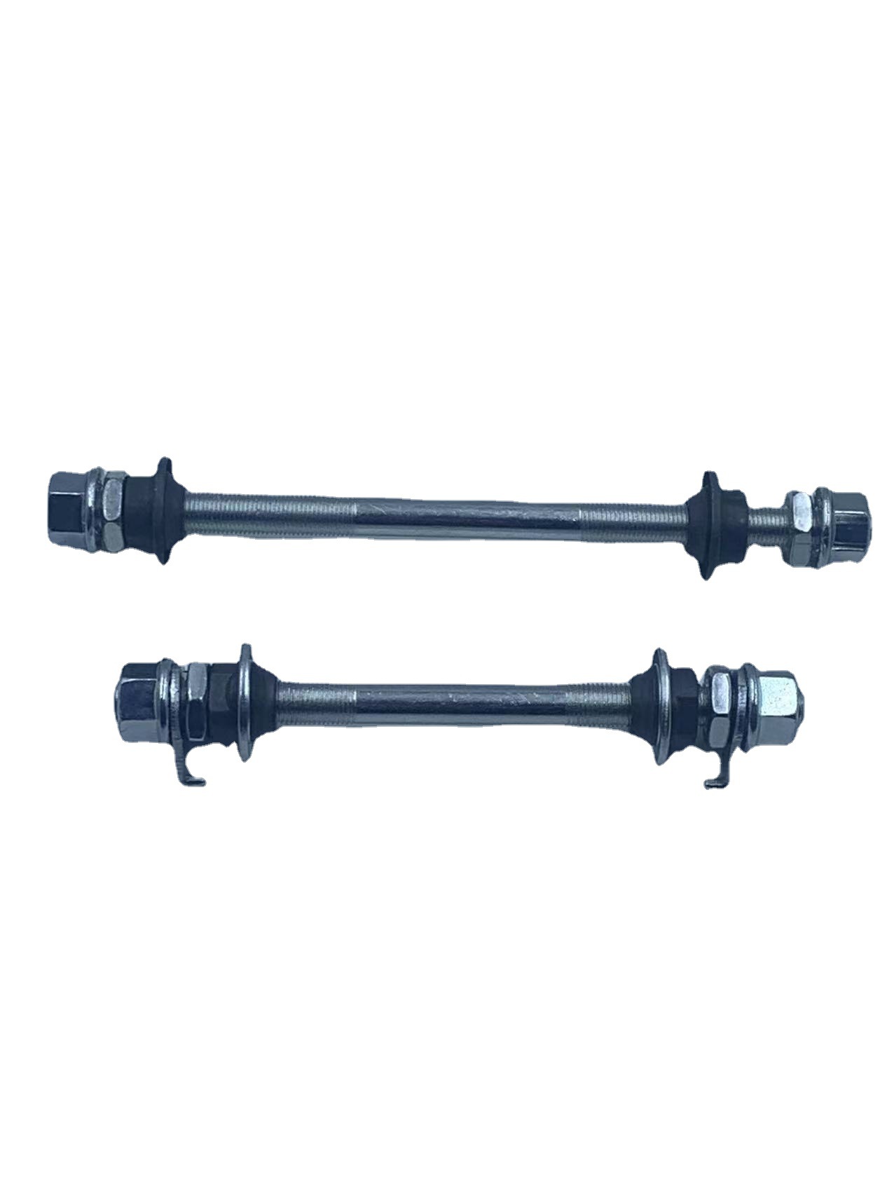 Mountain bike solid shaft ball hub solid rear shaft ball 150MM front axle 180MM rear axle
