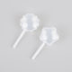 Baking special love shaped long five-pointed star 4ml plastic dropper cake room cream jam straw