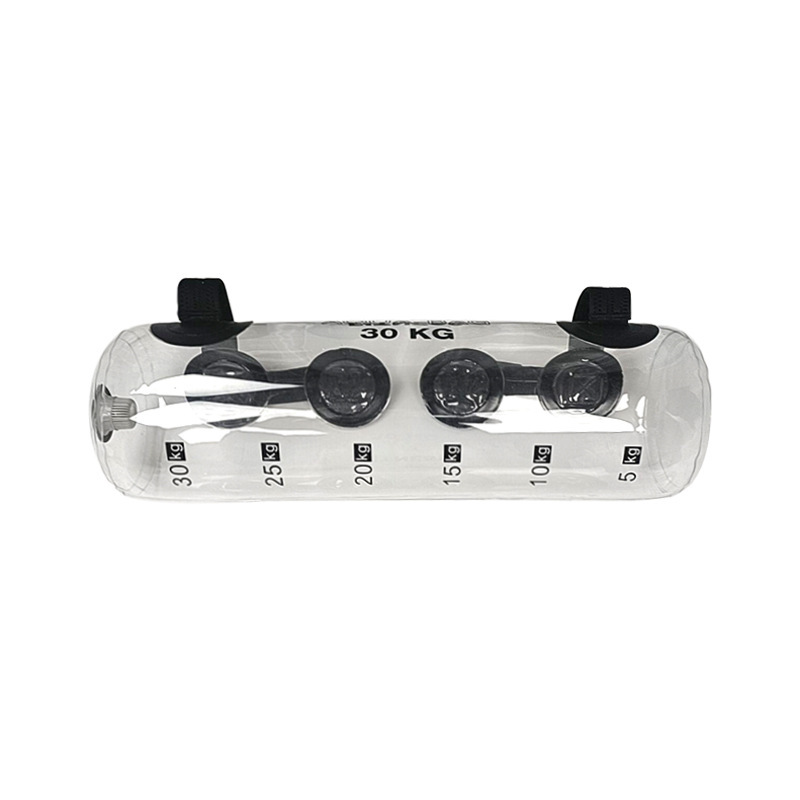 Sports Transparent Fitness Water Bag Water Injection Energy Bag Corn Bag Load Sandbag Portable Balance Training Fitness Bag