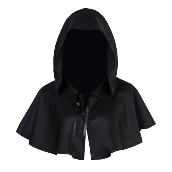 Halloween Costume Death Cloak Medieval Hooded Cloak Costume