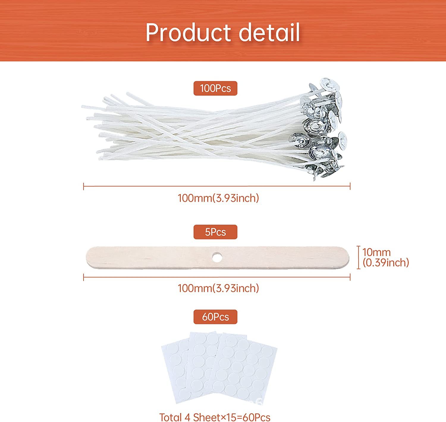 Wick Candle DIY material tightly woven candle wick candle wick wax wick suit