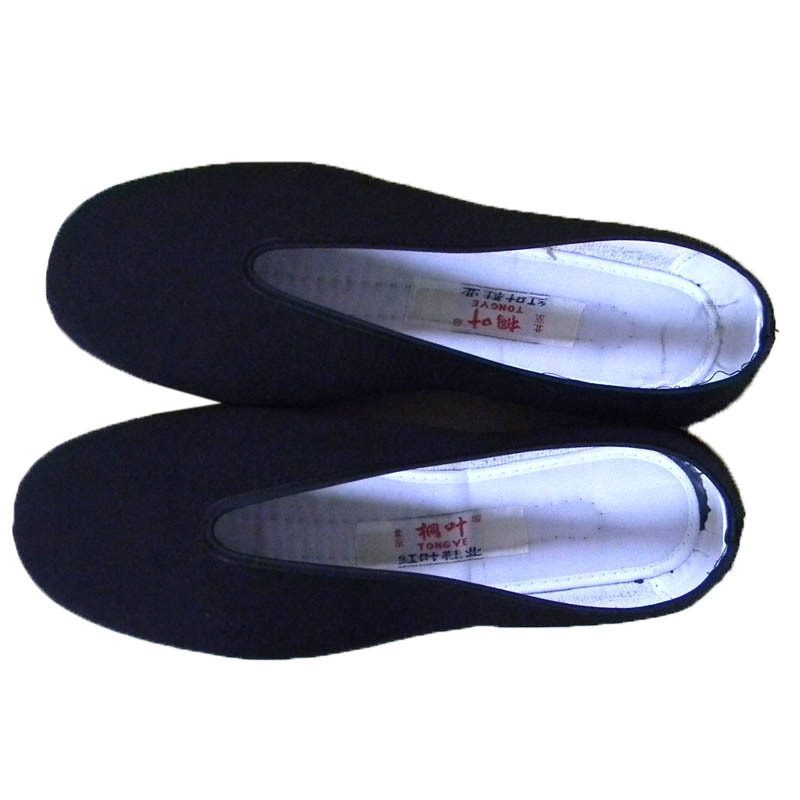 Old Beijing cloth shoes men's and women's square dance shoes Children's adult stage performance cloth shoes round mouth elastic mouth Eighth Route Army