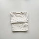 Korean-style Baby Cotton Printed Stretch Home Suit Newborn Fashionable Lovely Lace Suit Comfortable Fashionable