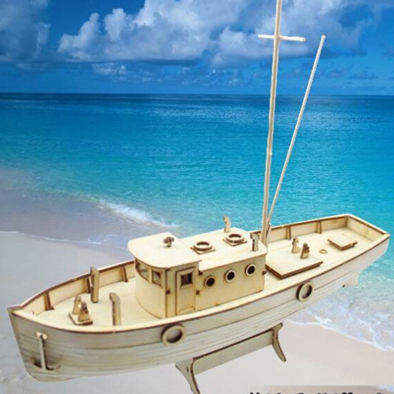 Wood assembled Harco Newport Naxx Harvey Filet classical Western ship set material.