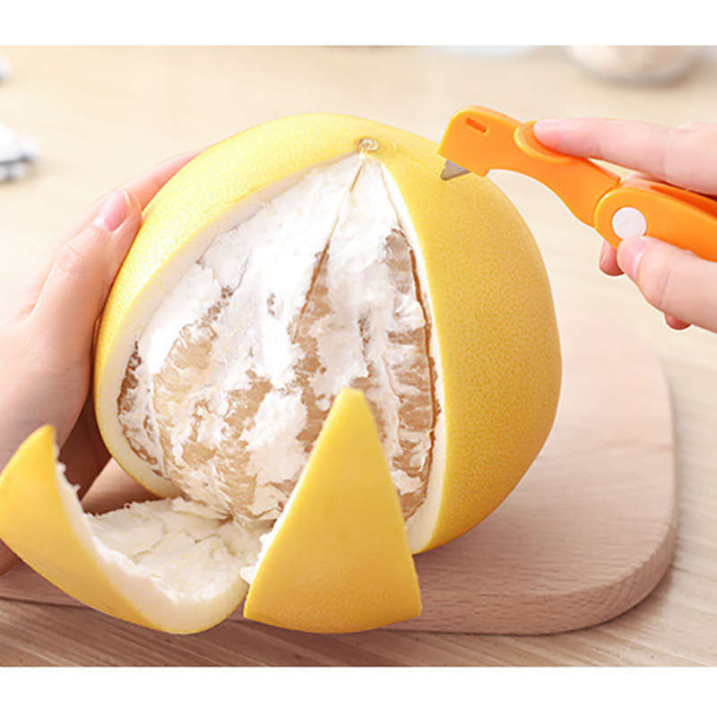 Japanese Orange Peeler Open Orange Artifact Pomelo Pomegranate Gannan Navel Orange Peel Carton Snacks Multifunctional Unpacking