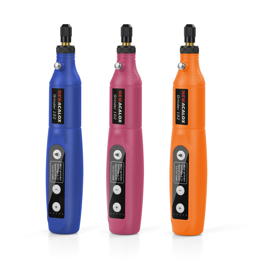 Five-speed speed mini electric grinding machine small hand-held grinding machine wood cutting polishing carving electric drill drilling artifact