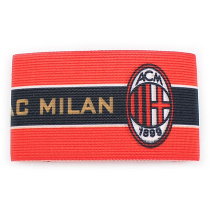Football Fan Supplies ac Milan Liverpool Paris Barcelona Real Madrid Elastic Adhesive Winding Game Captain's Armband