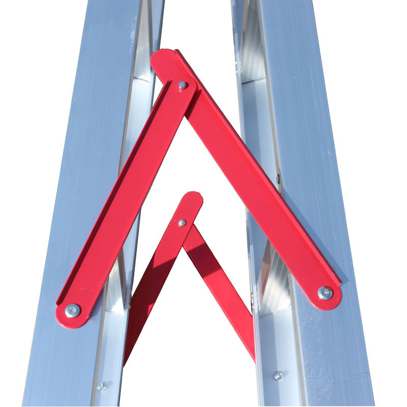 Ladder thickened pull rod folding stair hinge iron pull bar fixed support frame folding aluminum alloy herringbone ladder accessories