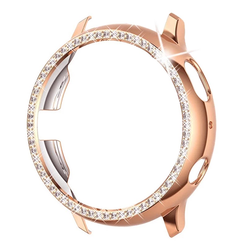 Suitable for Samsung Samsung/active2 40mm 44mm case electroplated pc single row Diamond protective cover