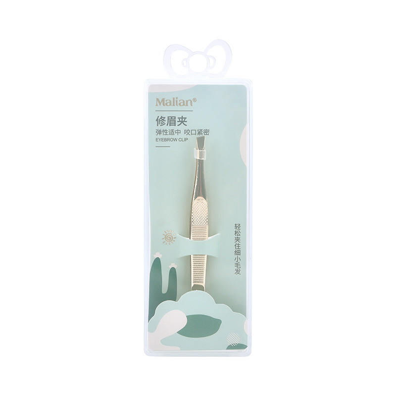 Marion stainless steel eyebrow clip single oblique eyebrow clip box C1 eyebrow trimmer camera hair remover