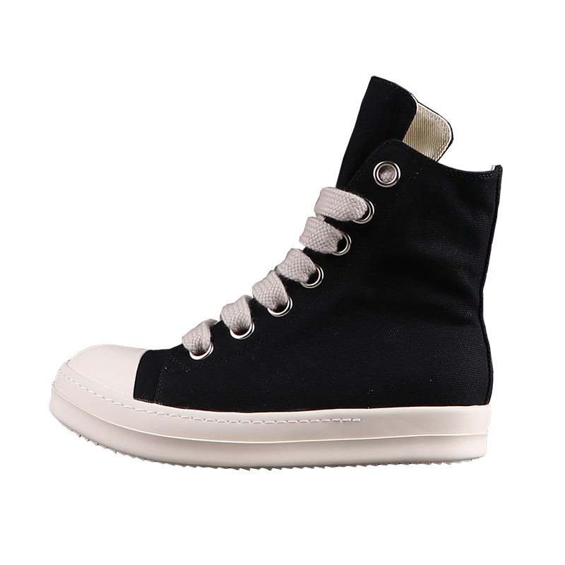 D801 high-top canvas milk-scented thick-soled thick-soled sneakers for women ro shoes men's winter autumn and winter new style with thick shoe holes