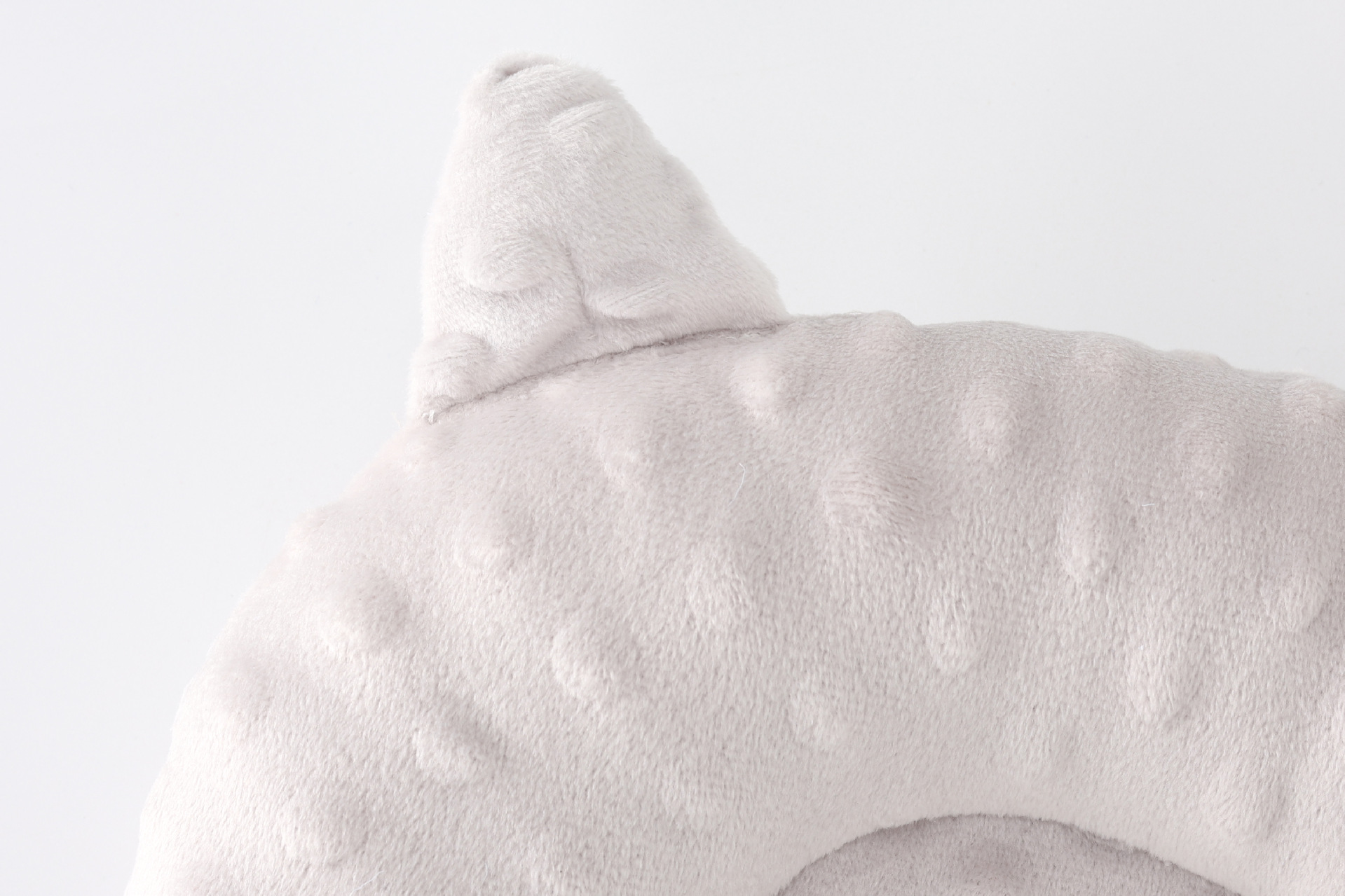 Baby pillow shaping pillow beanie velvet massage breathable pillow newborn baby correction head shape prevention deviation