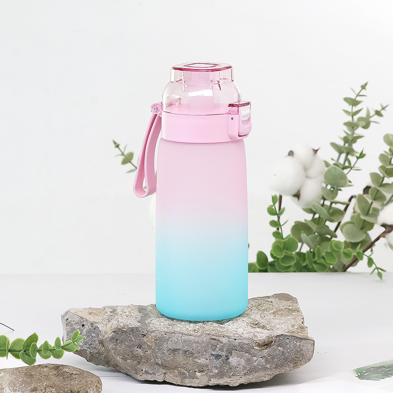 Cross-border Fragrance Ring Various Fruit Taste Cup Internet Celebrity Drinking Water Artifact Two-color Fragrance Cup Gradient Fragrance Cup