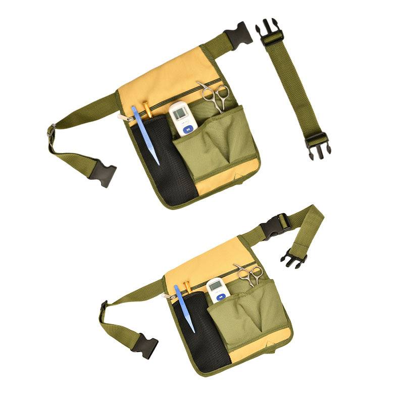 New Outdoor Multi-Pocket Waist Bag Large Capacity Oversized Work Snap Running Bag Portable Outdoor Apron