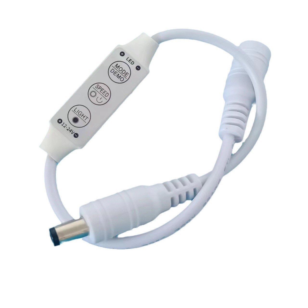 LED controller 3 key mini 12v monochrome dimmer mini hand tone monochrome controller 24V light strip