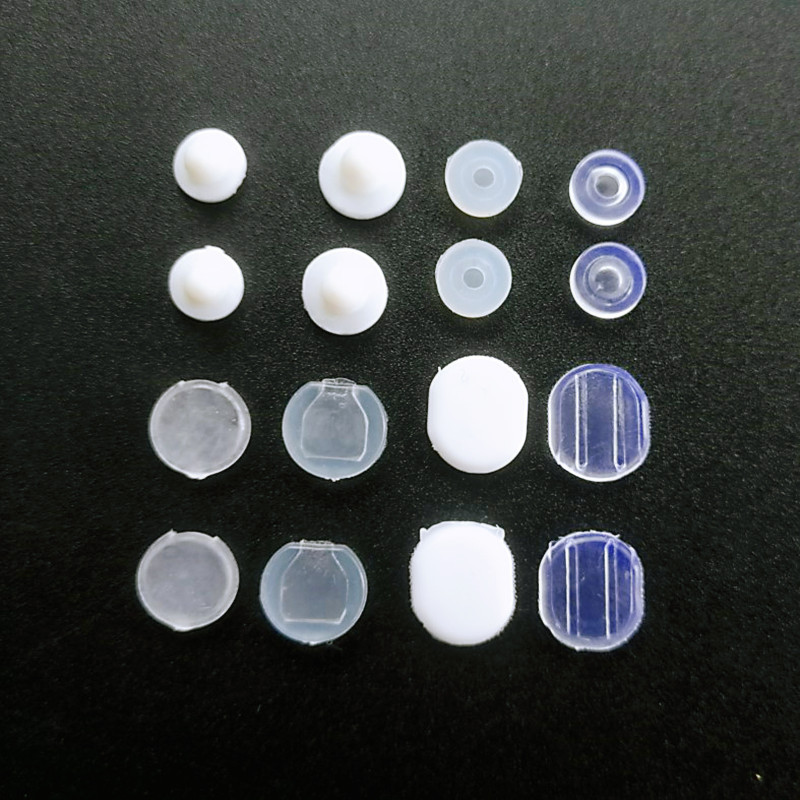 Mosquito Incense Disc Ear Clip Anti-Slip Pad Frog Ear Clip Screw Ear Clip Anti-Pain Pad Soft Pad Plastic Silicone Sheet Gasket New Material