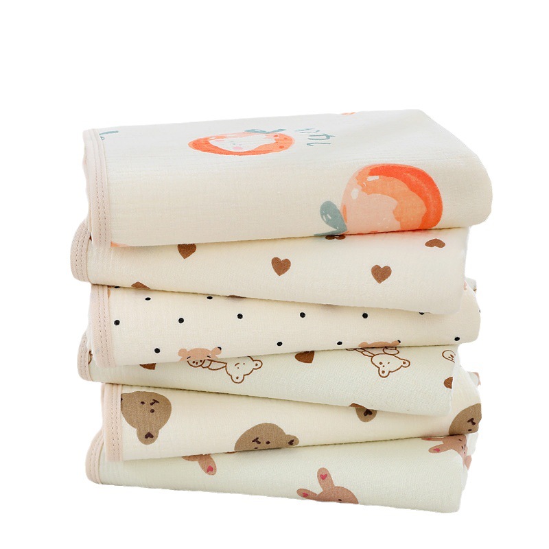 Baby waterproof diaper pad washable pure cotton waterproof breathable children's diaper bed sheet for the elderly girl aunt pad