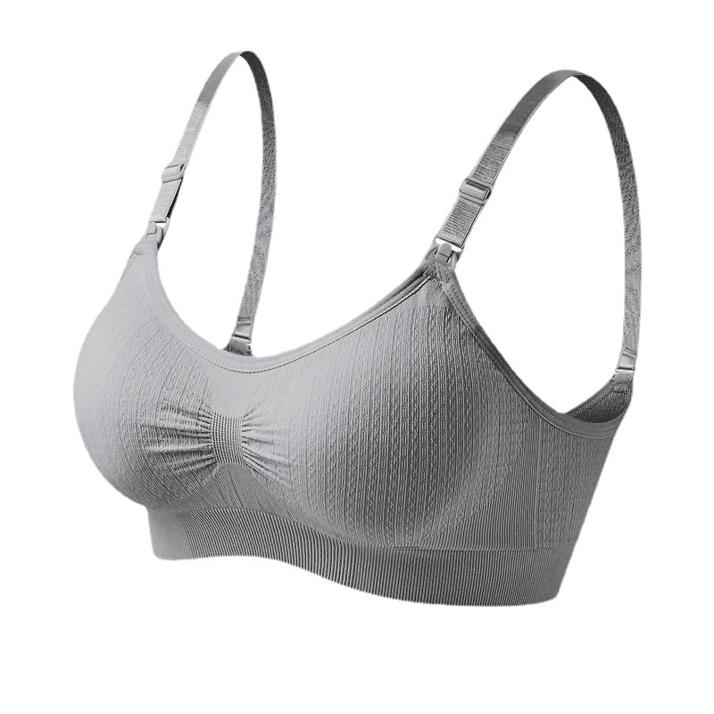 Seamless Large Size Front Opening Button Push-up Breast-feeding Bra Lactation Underwear Pregnant Women Underwear Breast-feeding Bra