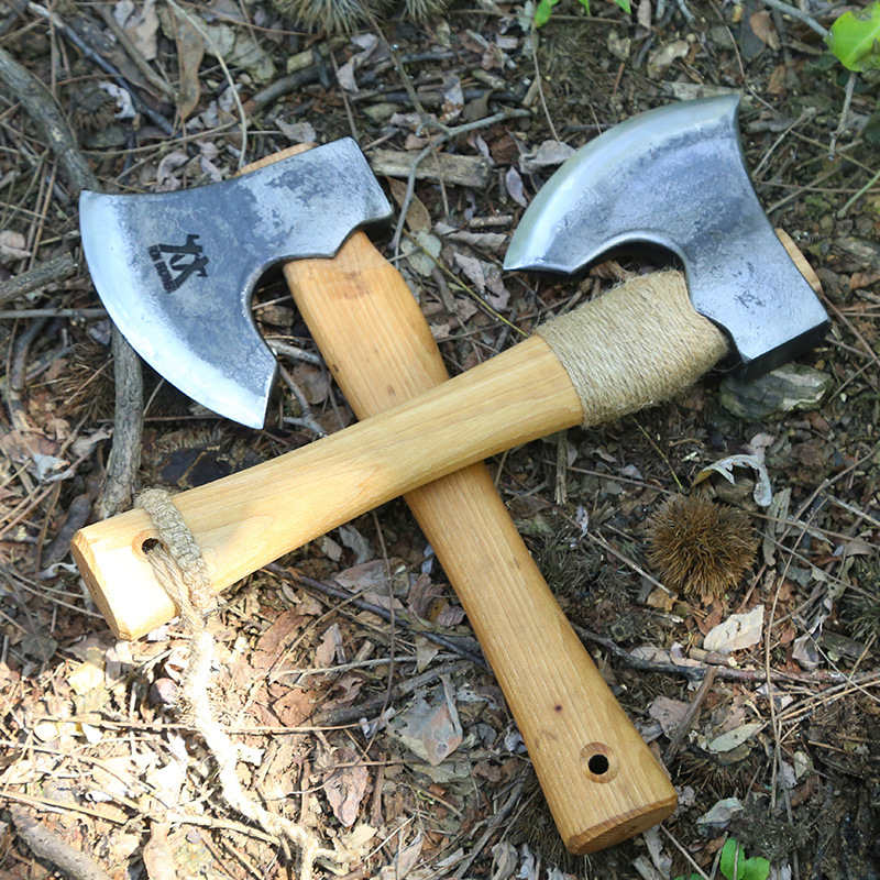 Factory supply new Niman axe wooden handle outdoor axe outdoor camping axe manganese steel axe wood cutting wood cutting small axe