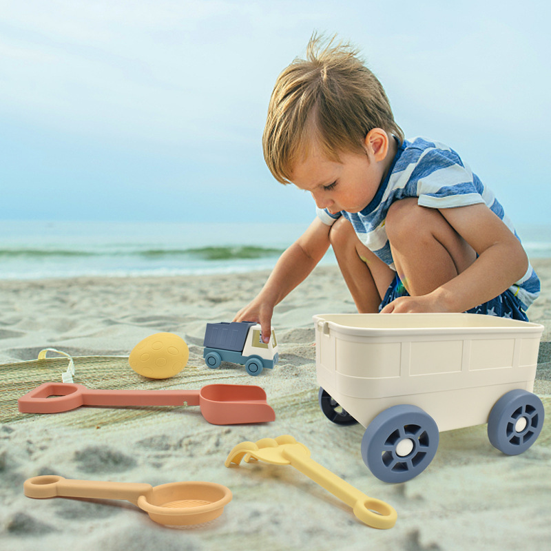 Large beach toys suit summer children play water sand sand digging winter snow tool bucket combination wholesale