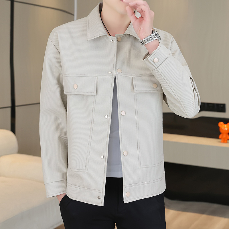2024 New Summer T-shirt Men's Trendy Loose Short-sleeved T-shirt Top All-match Fake Two-piece Half-sleeved Teenager T-shirt