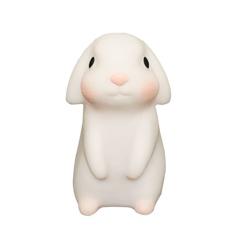 ins Bedroom Girl LED Night Light Cute Cute Cute Small Animal Room Bedside Lamp Ornaments Dormitory Creative Gift