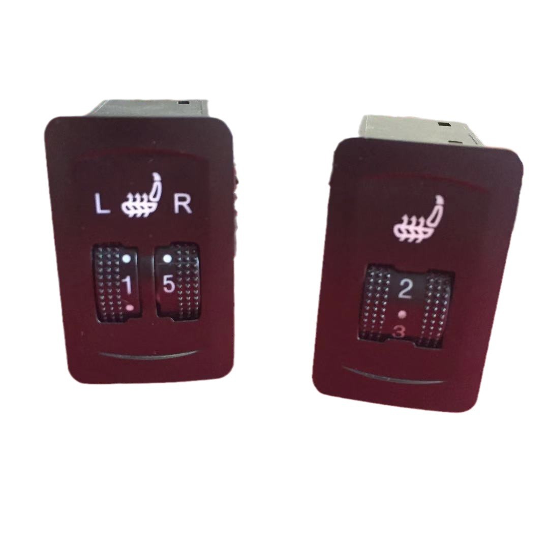 Car seat heating pad universal 5-speed pulsator switch carbon fiber heating sheet heating cushion modification wholesale
