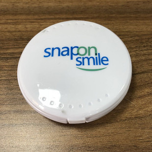 Upper and lower teeth artificial braces whitening set one, two and three generation silicone artificial teeth denture set snaponsmile