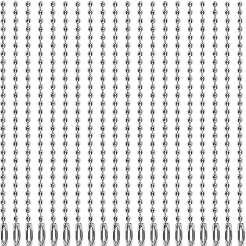 Factory direct metal plating ball bead chain tag toy pendant chain ball bead chain jewelry accessories wholesale