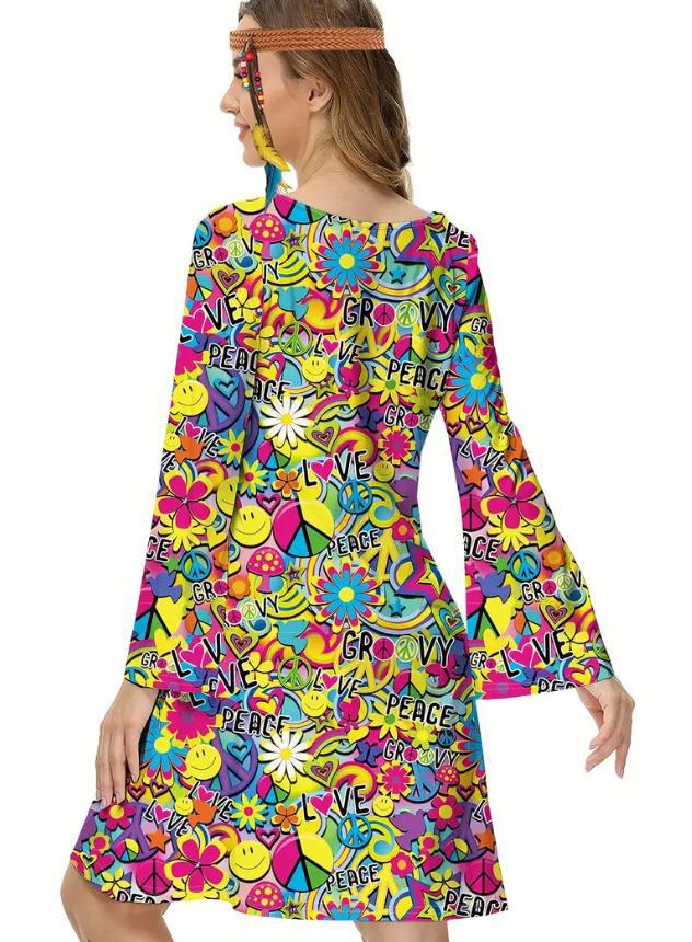 2024 cross-border Amazon AliExpress latest Hippies stage performance clothing