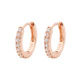 Rose Gold White Diamond 5mm